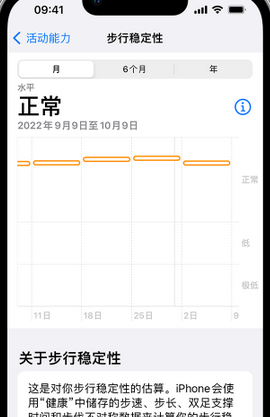 永安iPhone手机维修如何在iPhone开启'步行稳定性通知'