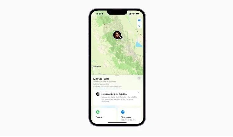 永安苹果14维修分享iPhone14系列中 FindMy功能通过卫星分享位置方法教程 