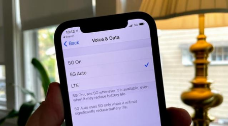 永安苹果手机维修分享iPhone 12如何打开或关闭5G网络 